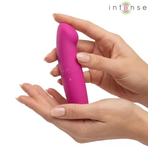 Intense G-pont vibrátor 13 cm rózsaszín vízálló halk működésű