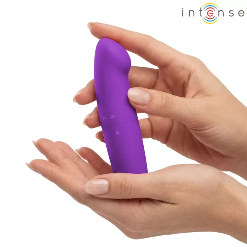 Intense Vibrátor G-pont stimuláló, rezgő 13 cm lila