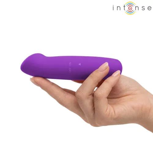 Intense Vibrátor G-pont stimuláló, rezgő 13 cm lila