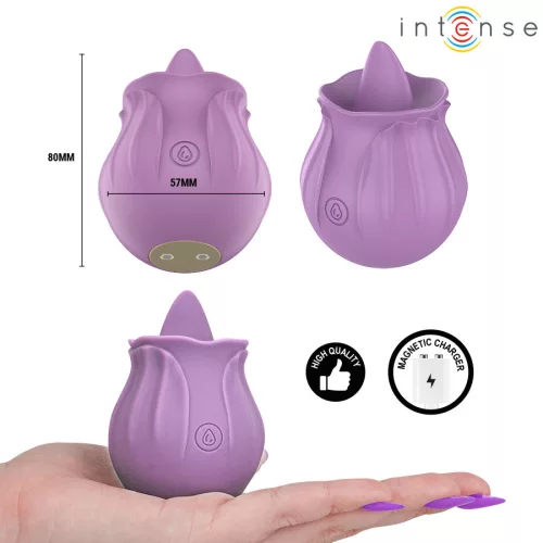 Intense Vibrátor Csiklóstimuláló 10 mód Lila