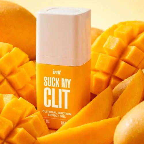 INTT Suck My Clit bizsergető csiklóizgató gél - mangóízű, 15ml