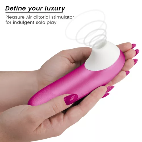 Womanizer Vibrátor Léghullámos, 11 fokozat, USB töltős Rózsaszín