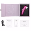 Womanizer Vibrátor Léghullámos, 11 fokozat, USB töltős Rózsaszín