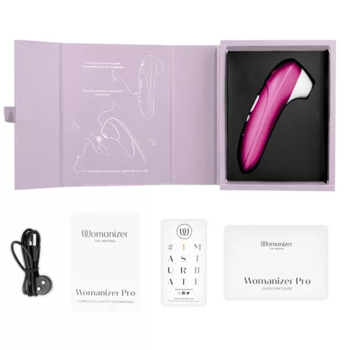 Womanizer Vibrátor Léghullámos, 11 fokozat, USB töltős Rózsaszín