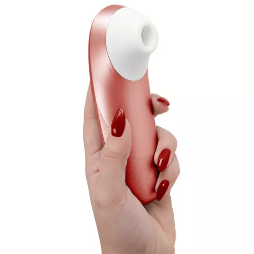 Womanizer Vibrátor Légtalpas stimuláció, 11 fokozat, újratölthető Bordó