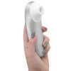 Womanizer Pro Vibrátor Klitorisz stimuláló 11 fokozat Vízálló Ezüstszürke