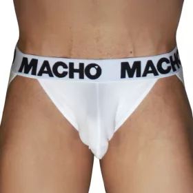 Macho Jockstrap Dupla tartás Fehér M