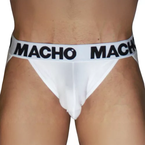Macho Jockstrap Dupla tartás Fehér L