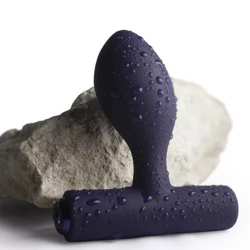 Rocks-Off Anál plug 16 rezgésfokozatú, vízálló, prosztata stimuláló kék USB újratölthető