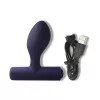 Rocks-Off Anál plug 16 rezgésfokozatú, vízálló, prosztata stimuláló kék USB újratölthető