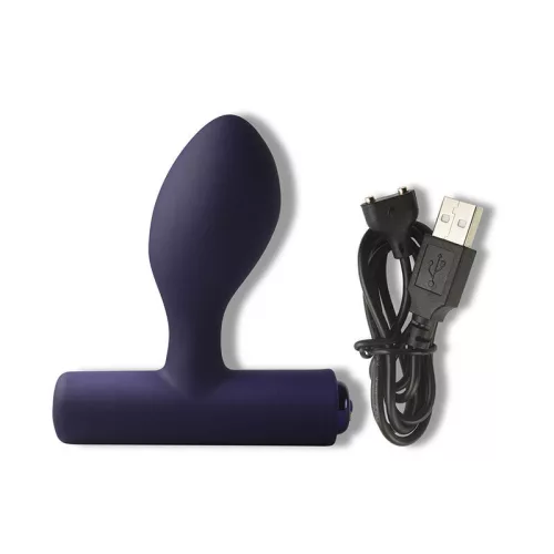Rocks-Off Anál plug 16 rezgésfokozatú, vízálló, prosztata stimuláló kék USB újratölthető