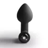 Rocks-off Anál plug Rezgő 16 funkció USB töltés Fekete