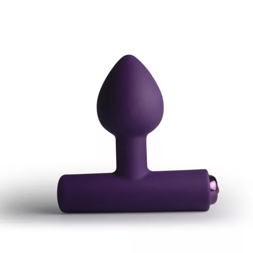 Rocks-off Anál plug Rezgő 16 funkció USB-töltés Lila