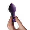 Rocks-off Anál plug Rezgő 16 funkció USB-töltés Lila