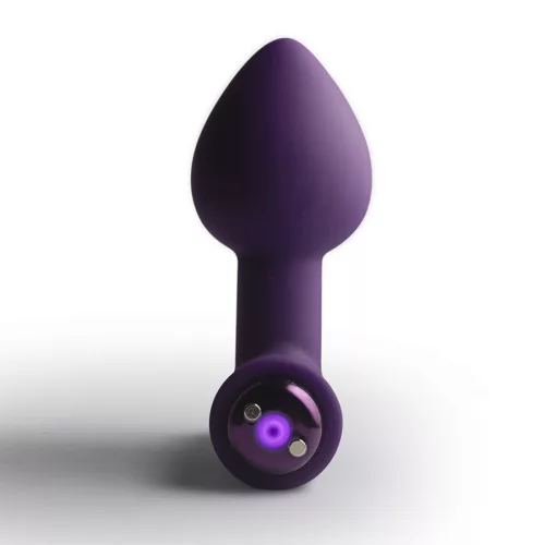 Rocks-off Anál plug Rezgő 16 funkció USB-töltés Lila