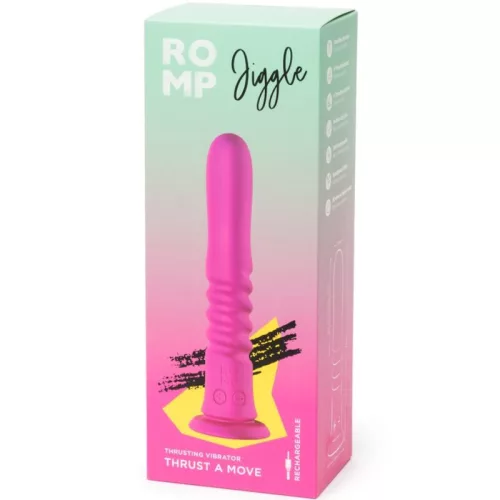Romp Vibrátor Lökő mozgás, 6 fokozat, 4 mód Cosmic pink