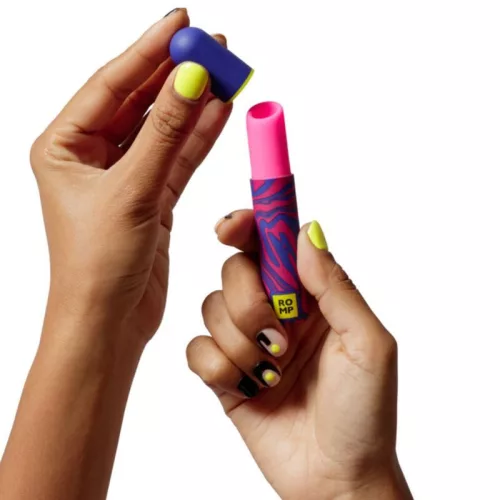 Romp Vibrátor Csiklóizgató 7 fokozat USB-töltésű fekete