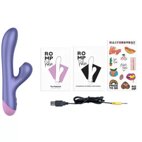 Romp Vibrátor Klitorisz stimuláló, 10 fokozat elektromos kék