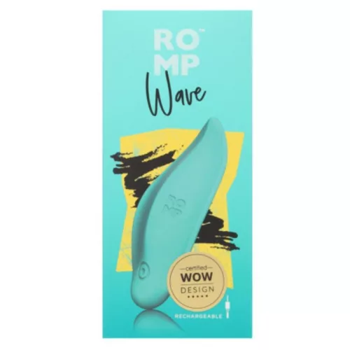 Romp Vibrátor G-pont stimuláló, USB tölthető, vízálló zöld