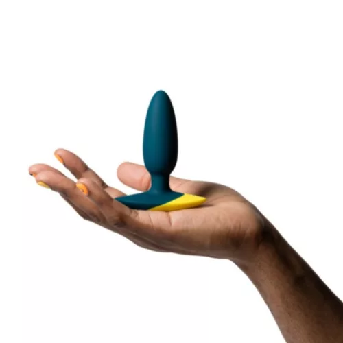 Romp Anál plug Rezgő, vízálló, 10 cm zöld