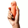 Romp Vibrátor Kettős stimuláció, 6 fokozatos Narancs