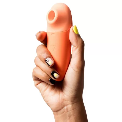 Romp Vibrátor Kettős stimuláció, 6 fokozatos Narancs
