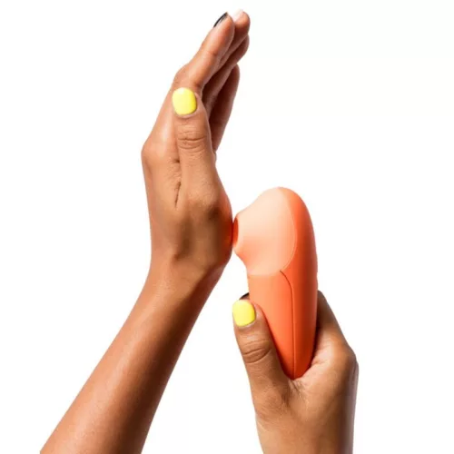 Romp Vibrátor Kettős stimuláció, 6 fokozatos Narancs