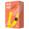 Romp Vibrátor Kettős stimuláció, 6 fokozatos Narancs
