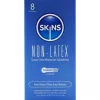 Skins Óvszer Latexmentes Ultra Vékony 8 darab 57 mm átmérő átlátszó