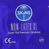 Skins óvszer latexbúramentes ultra-vékonyság XL 4 darabos csomag
