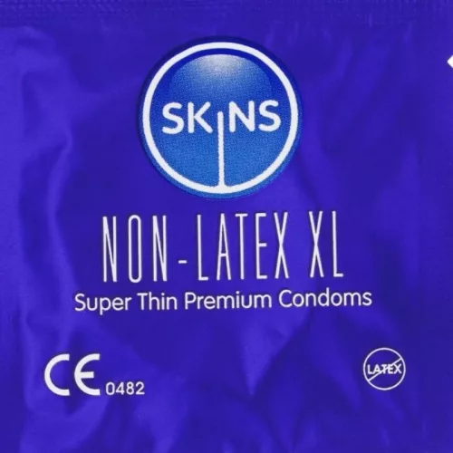Skins óvszer latexbúramentes ultra-vékonyság XL 4 darabos csomag