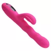 Pretty Love Vibrátor Dupla stimuláció, 9 rezgés, 4 hullámzás Rózsaszín