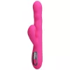 Pretty Love Vibrátor Dupla stimuláció, 9 rezgés, 4 hullámzás Rózsaszín