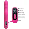 Pretty Love Vibrátor Dupla stimuláció, 9 rezgés, 4 hullámzás Rózsaszín