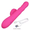 Pretty Love Vibrátor Dupla stimuláció, 9 rezgés, 4 hullámzás Rózsaszín