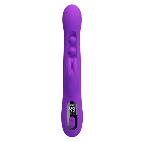 Pretty Love Vibrátor Tapogató stimuláció, 9 rezgés, 4 ritmus lila