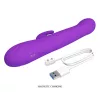 Pretty Love Vibrátor Tapogató stimuláció, 9 rezgés, 4 ritmus lila