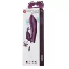 Pretty Love Vibrátor 30 rezgésfokozat Dual stimuláció Levendula