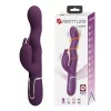 Pretty Love Rabbit vibrátor nyolcféle rezgés, lökő funkció USB tölthető lila