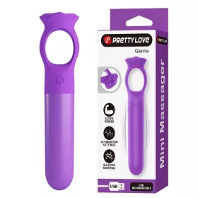 Pretty Love Mini vibrátor - lila, 10 mód