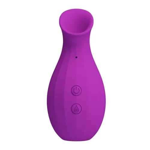 Pretty Love Magic Bottle szívóhatású csiklóizgató - lila, 7 fokozat