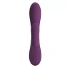 Pretty Love Vibrátor Kettős stimuláció USB töltés Lila