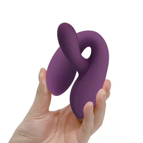 Pretty Love Vibrátor Kettős stimuláció USB töltés Lila