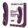 Pretty Love Vibrátor Nyúl Rezgő, 10 mód, USB töltős Lila