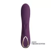 Pretty Love Vibrátor Nyúl Rezgő, 10 mód, USB töltős Lila