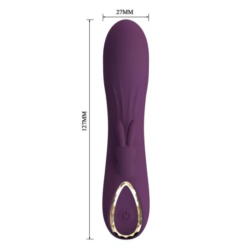 Pretty Love Vibrátor Nyúl Rezgő, 10 mód, USB töltős Lila