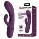Pretty Love Vibrátor Kettős stimuláció, 10 mód, USB újratölthető Lila