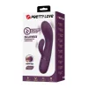 Pretty Love Vibrátor Kettős stimuláció, 10 mód, USB újratölthető Lila