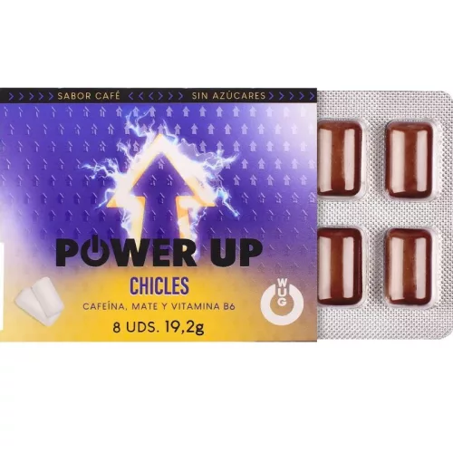 Wug Power Up Férfi teljesítmény rágógumi 8 db