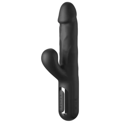 Fetish Fantasy Series Vibrátor Automata lökhajtás, csiklóizgató 23 cm fekete